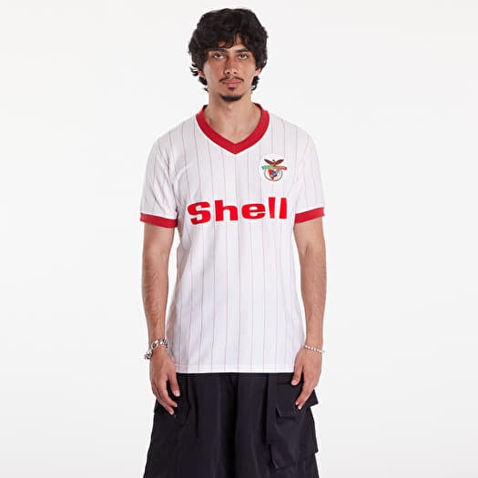 Jersey COPA SL Benfica 1985 - 86 Away Retro Football Shirt UNISEX White