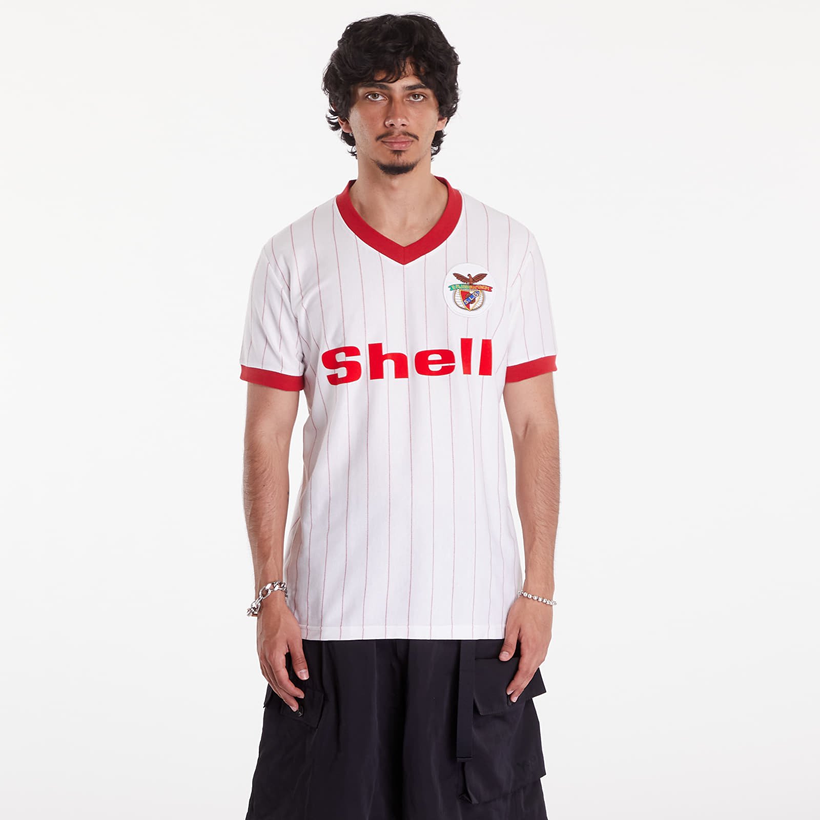 Koszulki COPA SL Benfica 1985 - 86 Away Retro Football Shirt UNISEX White