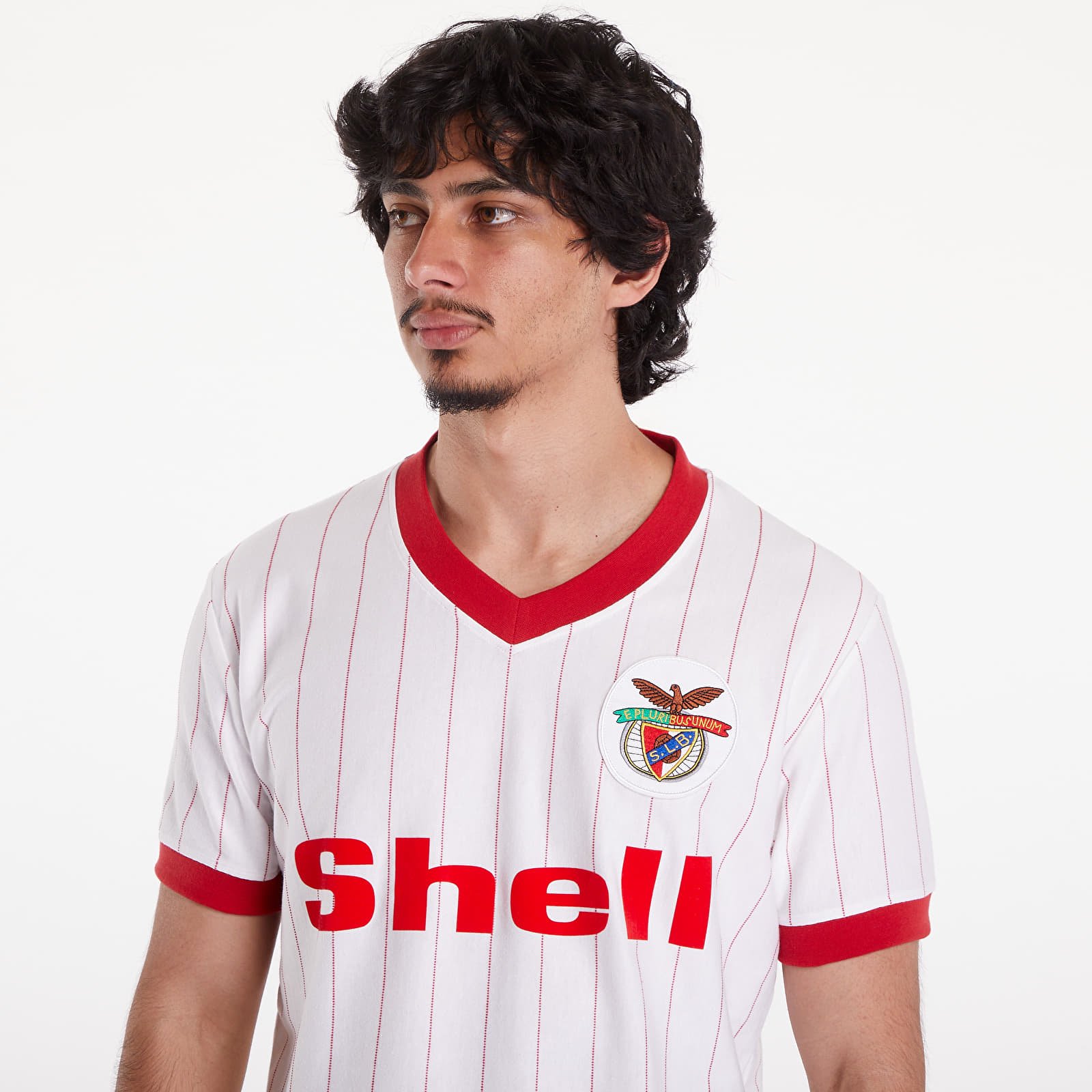 Koszulki COPA SL Benfica 1985 - 86 Away Retro Football Shirt UNISEX White