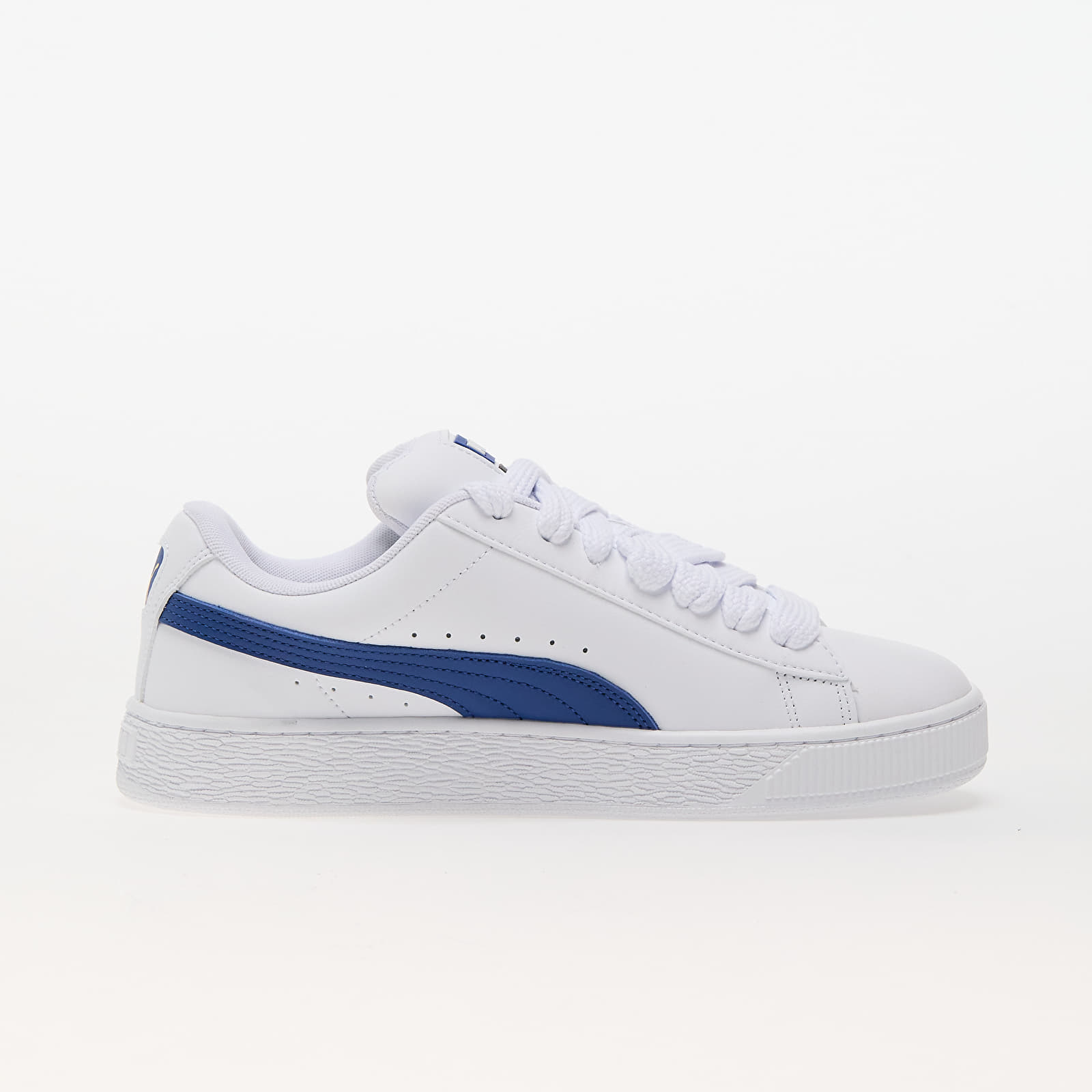 Männer Puma Suede XL Lth Puma White-Clyde Royal