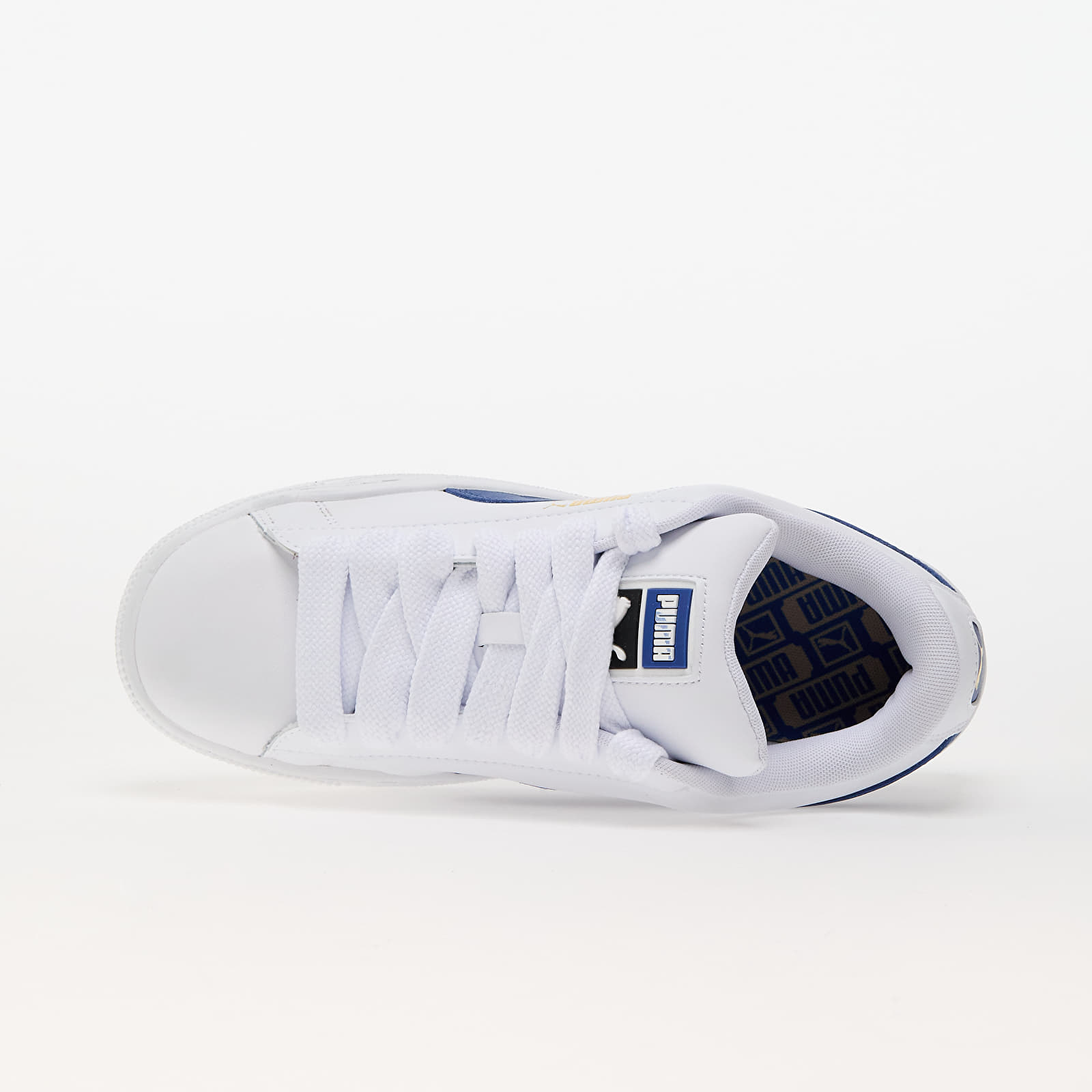 Männer Puma Suede XL Lth Puma White-Clyde Royal