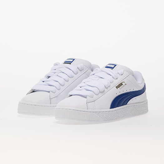 Men s shoes Puma Suede XL Lth Puma White Clyde Royal Footshop