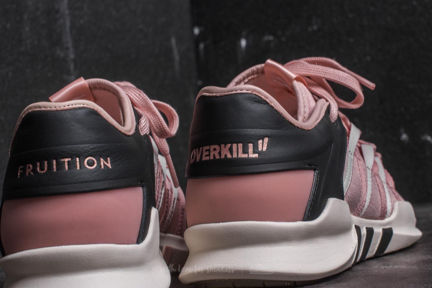 Scarpe donna adidas Consortium x Overkill x Fruition Sneaker Exchange EQT Lacing ADV Vapour Pink Icey Pink Clear White Footshop