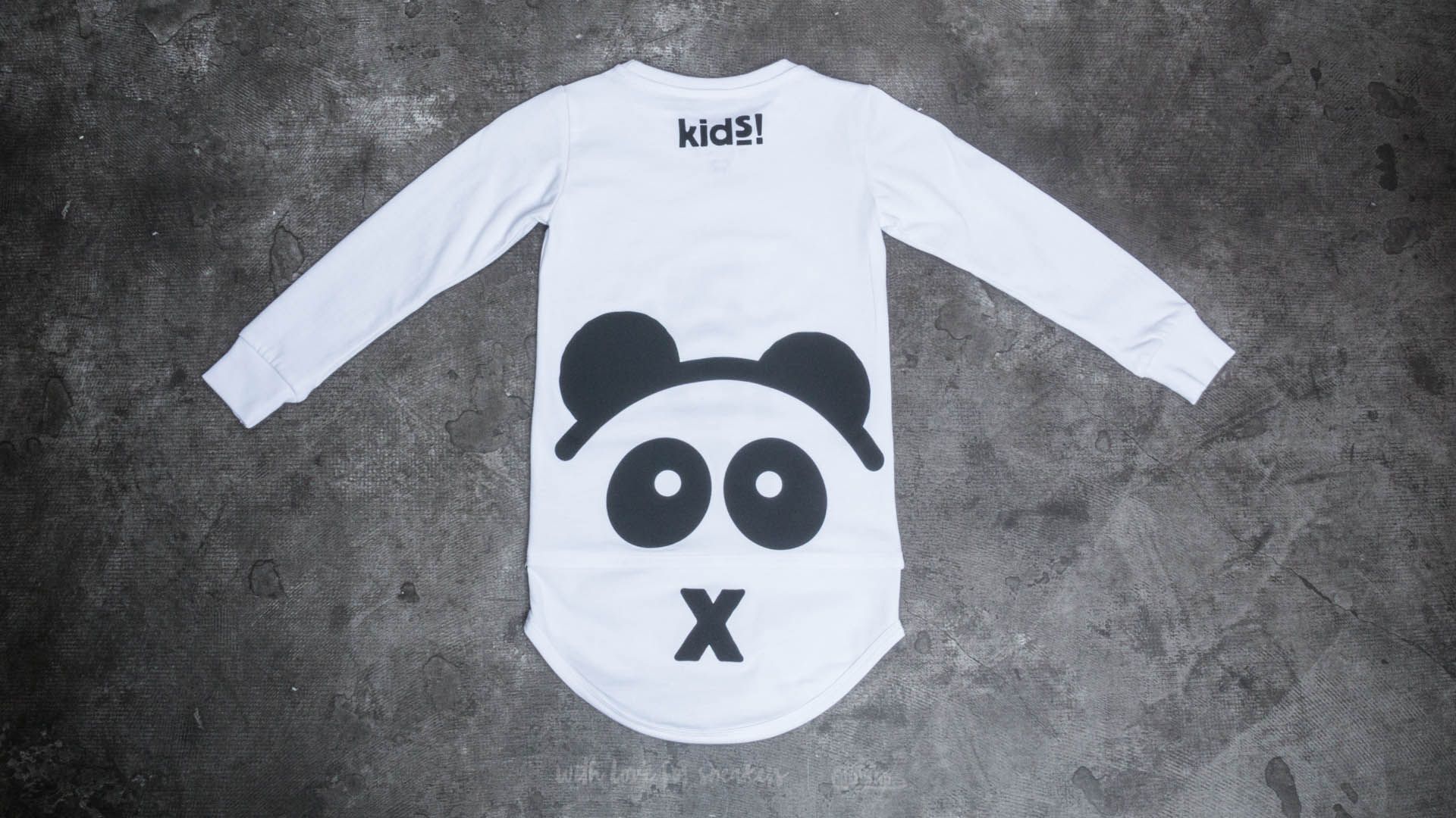 Ropa para niños LoowFAT Si:bling Kids Longsleeve Tee White