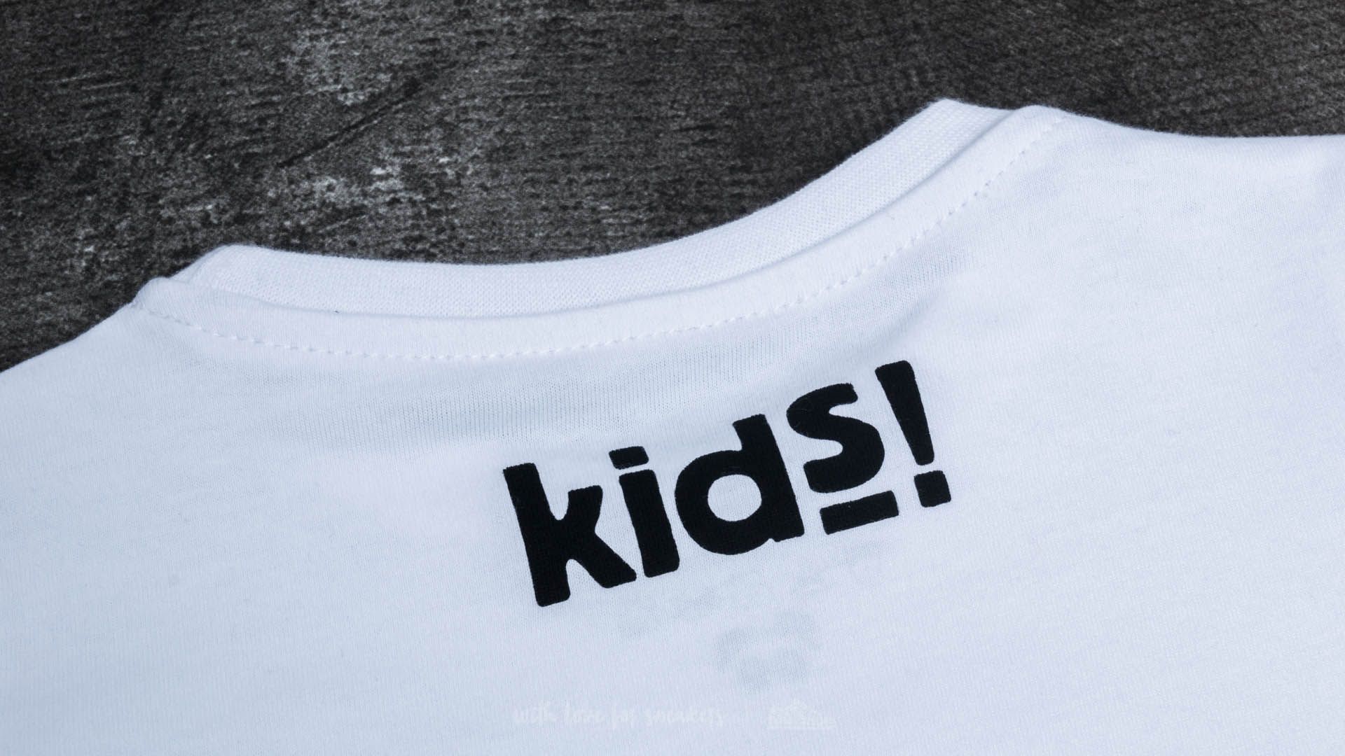 Ropa para niños LoowFAT Si:bling Kids Longsleeve Tee White