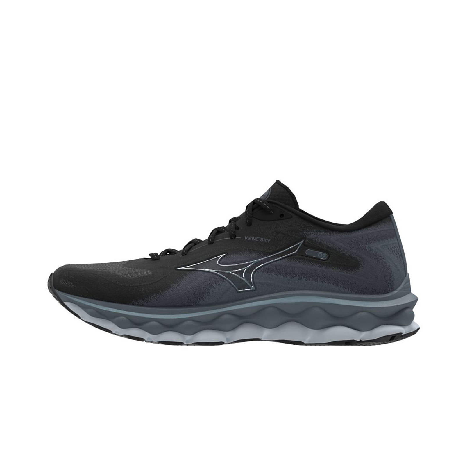 Moški čevlji Mizuno Wave Sky 7 Black/ GRidge/ SWeather