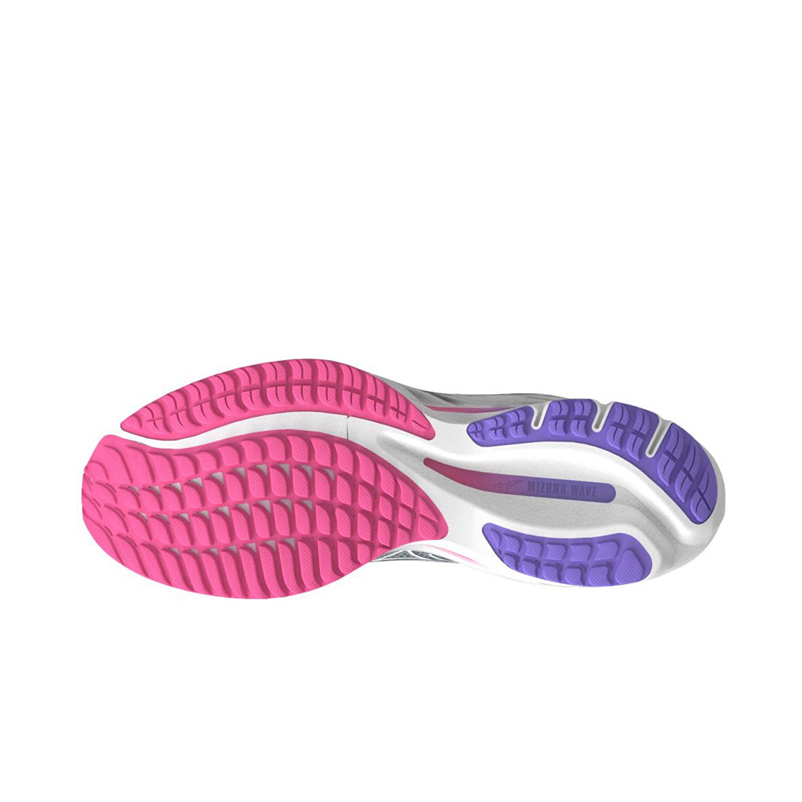Women's shoes Mizuno Wave Rider 27 PBlue/ White/ H-VPink