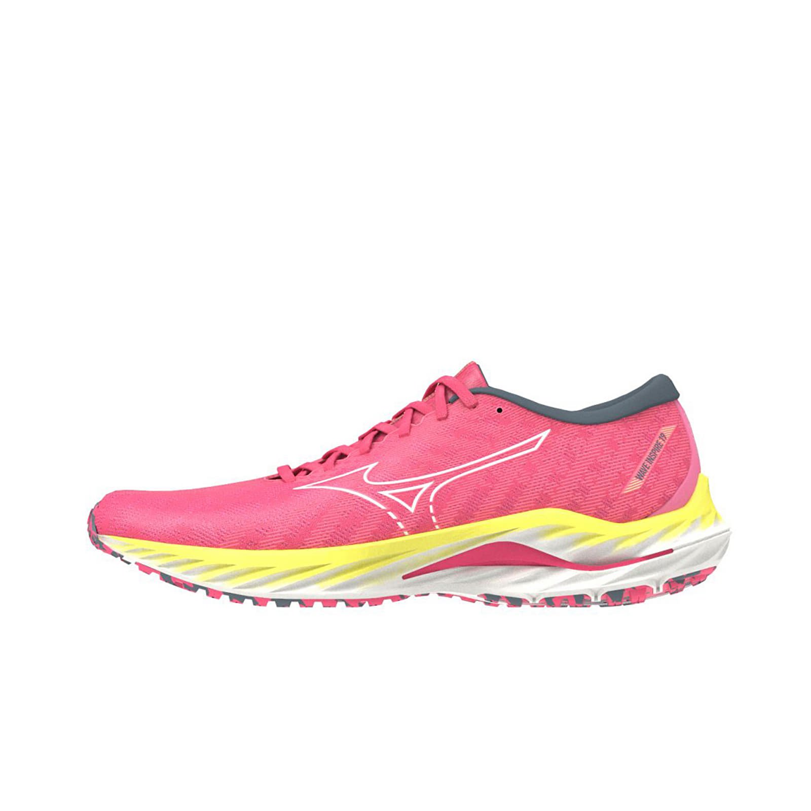 Women s shoes Mizuno Wave Inspire 19 H VPink SWhite Luminous Footshop
