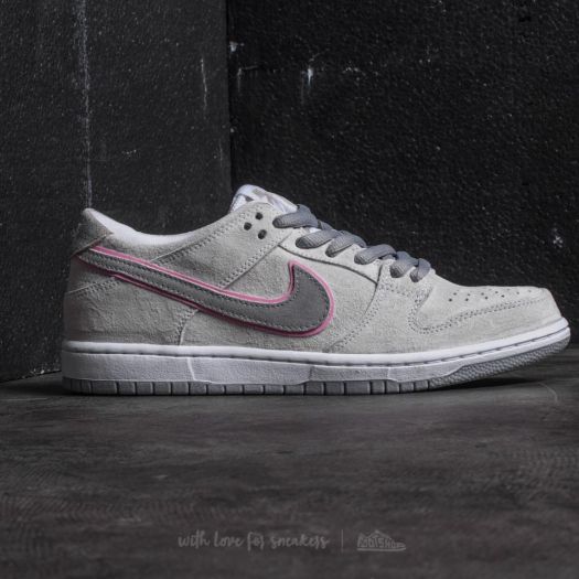Men s shoes Nike SB Zoom Dunk Low Pro IW White Perfect Pink Flt Silver Footshop