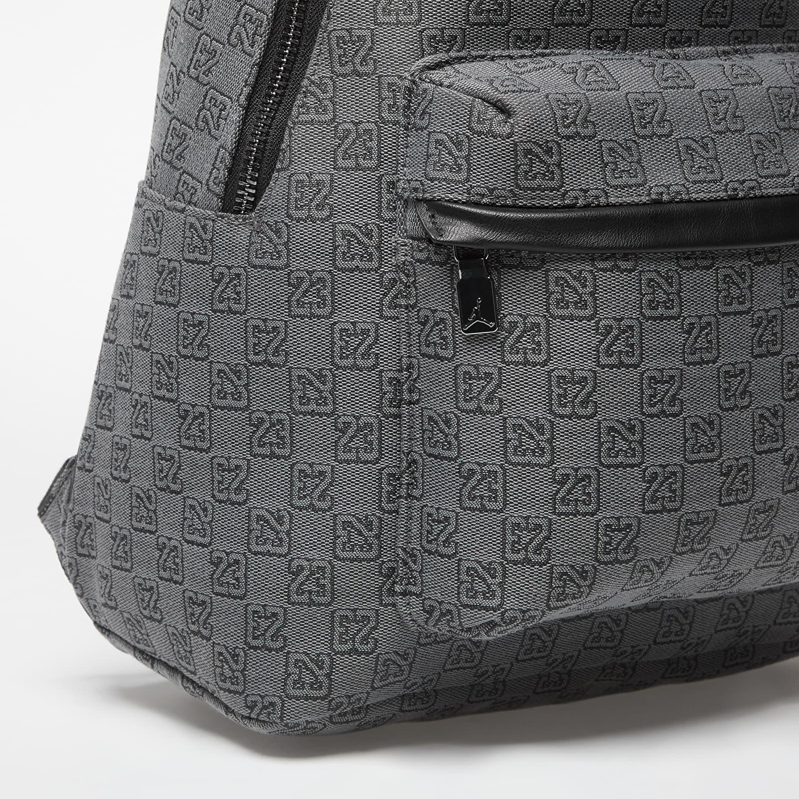 Zaini Jordan Monogram Backpack Dark Smoke Grey