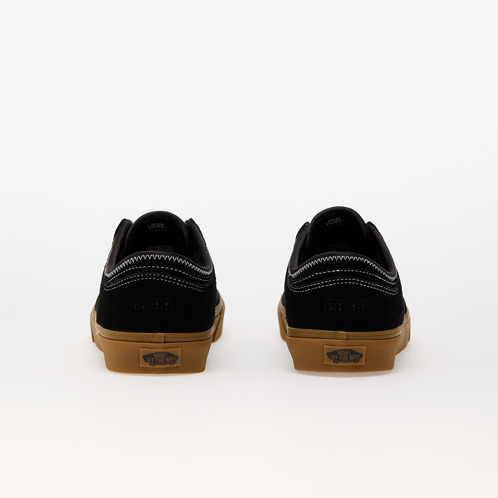 Cheap plain black vans best sale
