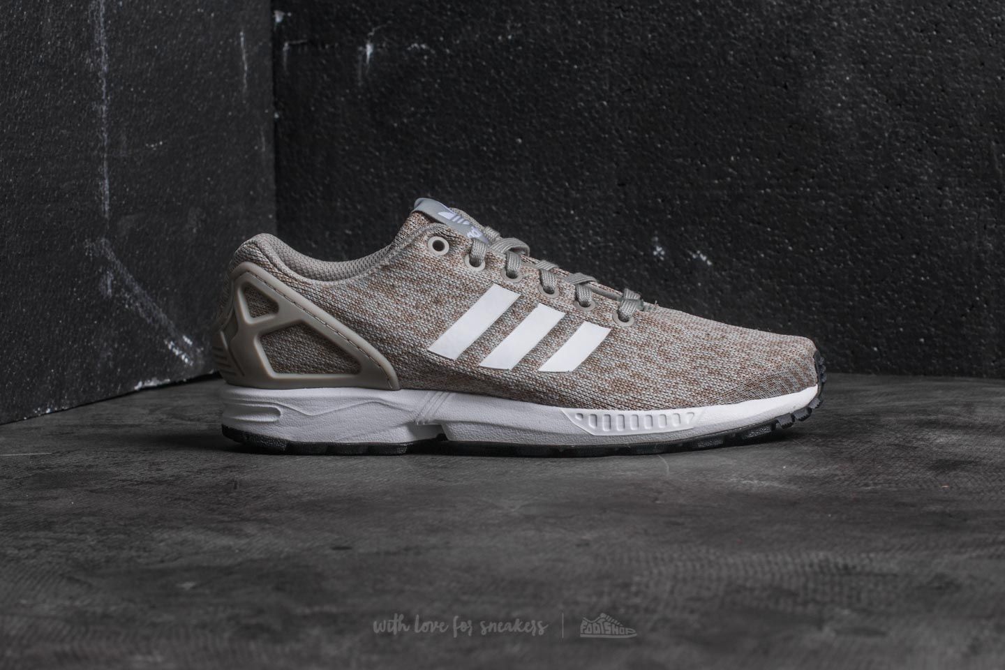 Men s shoes adidas ZX Flux Sesame Ftw White Core Black Footshop