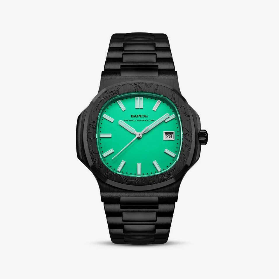 Watches A BATHING APE Type 10 Bapex Black Footshop