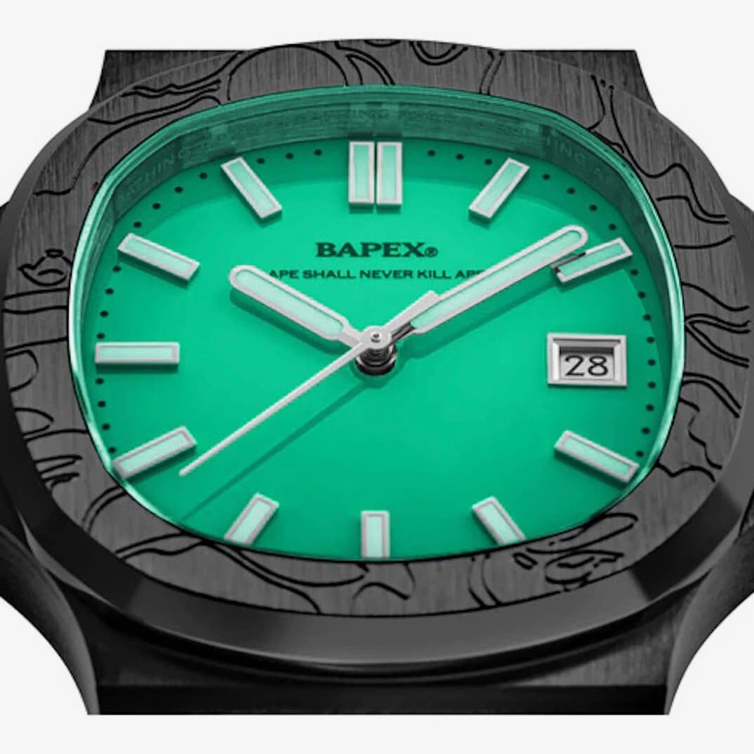 Watches A BATHING APE Type 10 Bapex Black