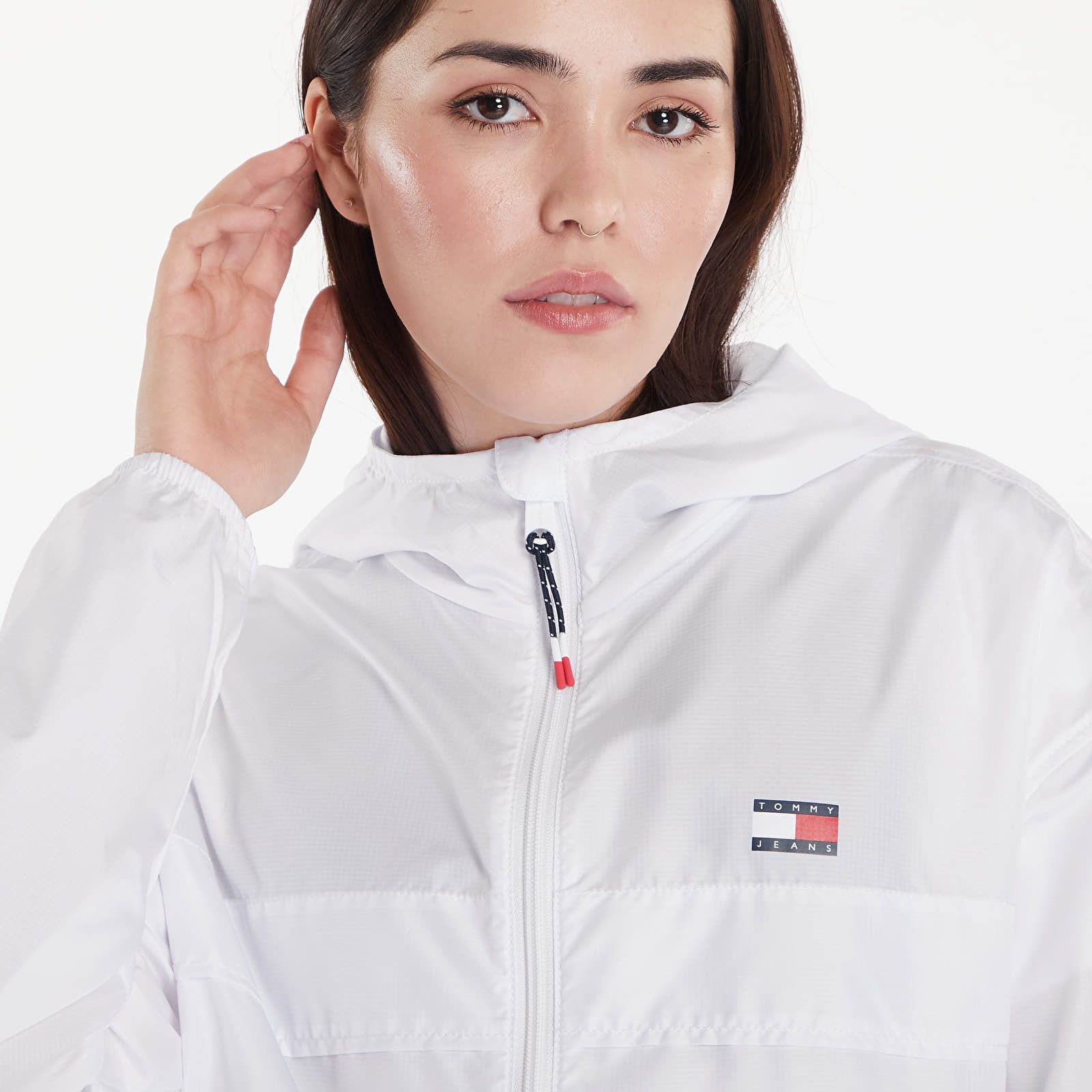 Dzsekik Tommy Jeans Light Chicago Jacket White