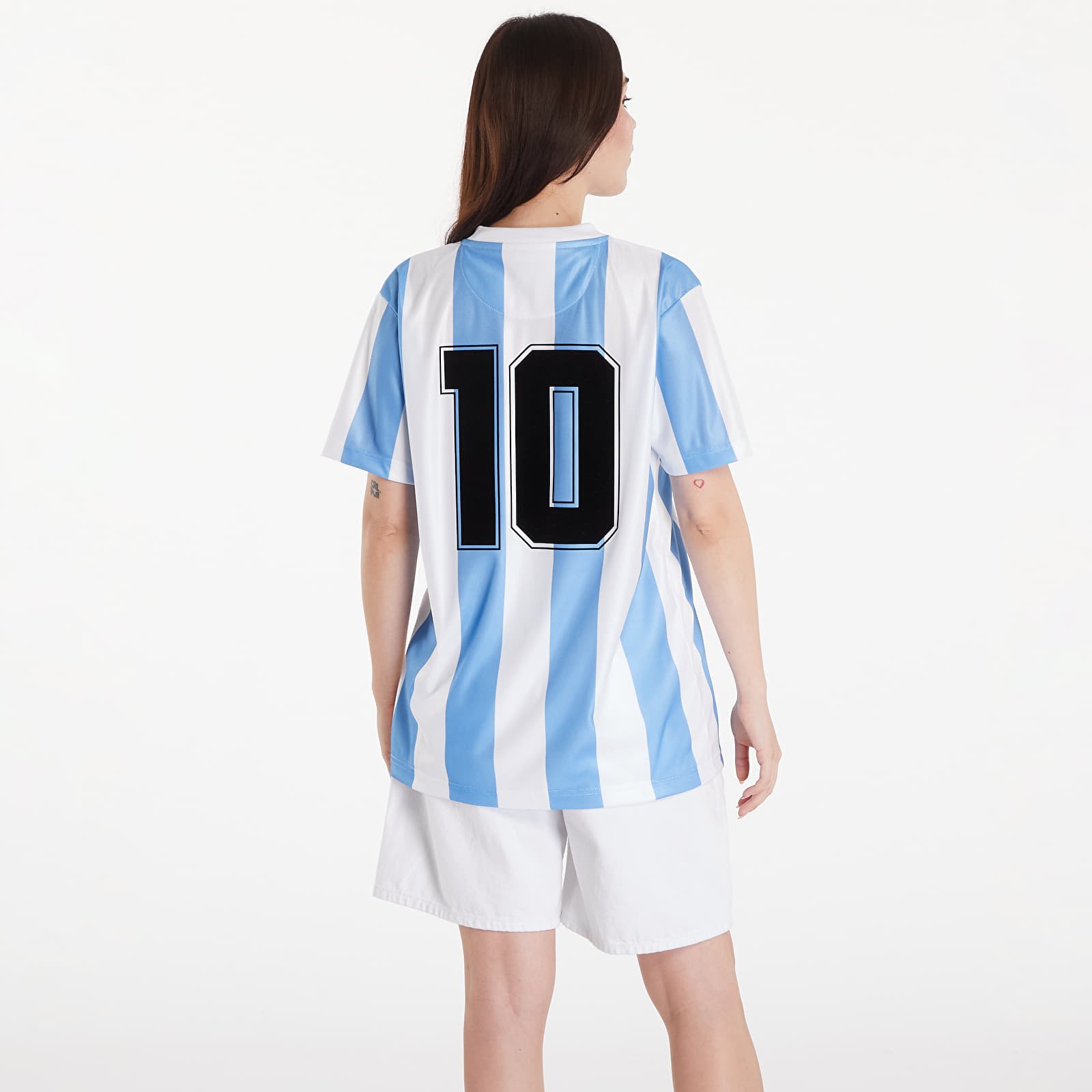 Jerseys COPA x Maradona Argentina 1986 Retro Football Shirt UNISEX White/ Blue