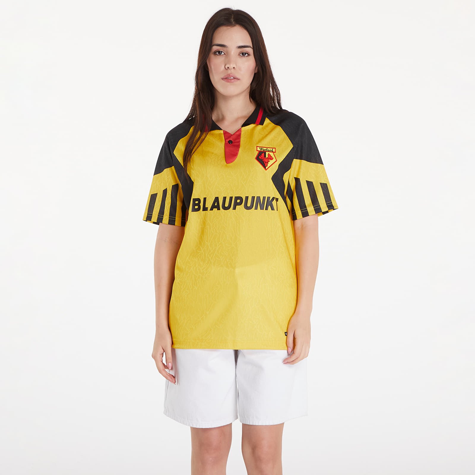 Jerseys COPA Watford FC 1994 - 95 Retro Football Shirt UNISEX Yellow/ Black