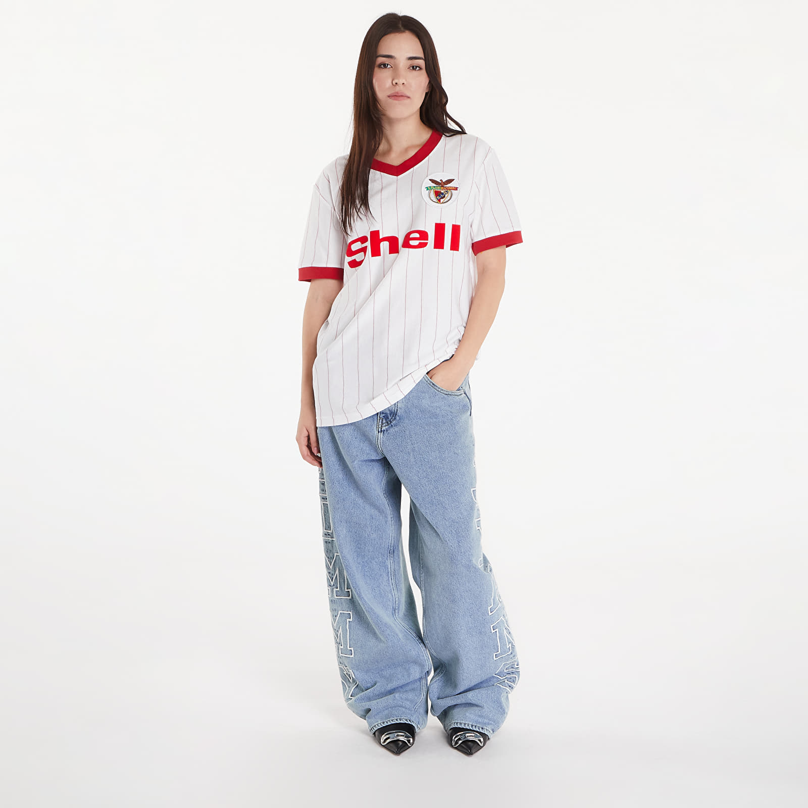 Koszulki COPA SL Benfica 1985 - 86 Away Retro Football Shirt UNISEX White