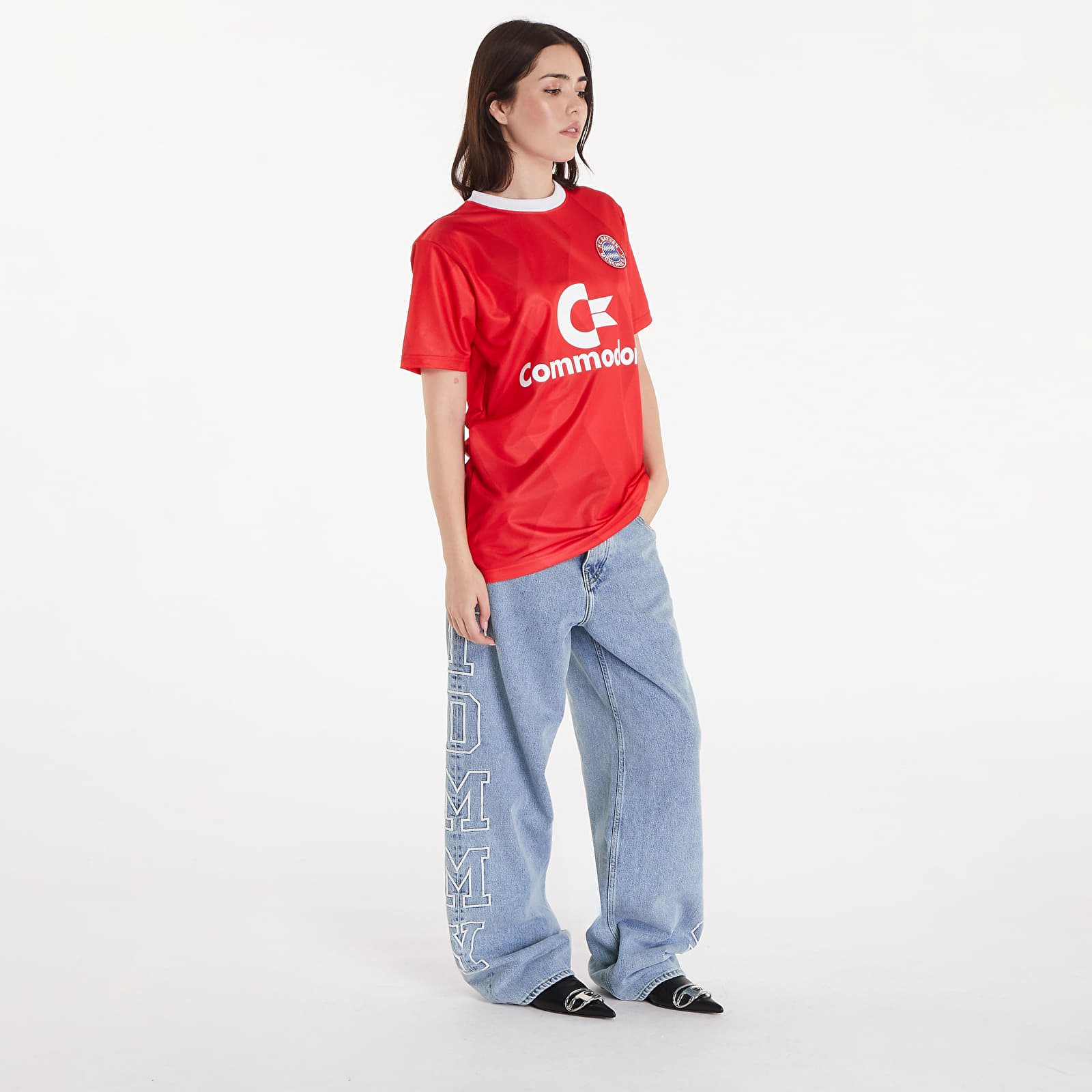 Dresy COPA FC Bayern München 1988 - 89 Retro Football Shirt UNISEX Red