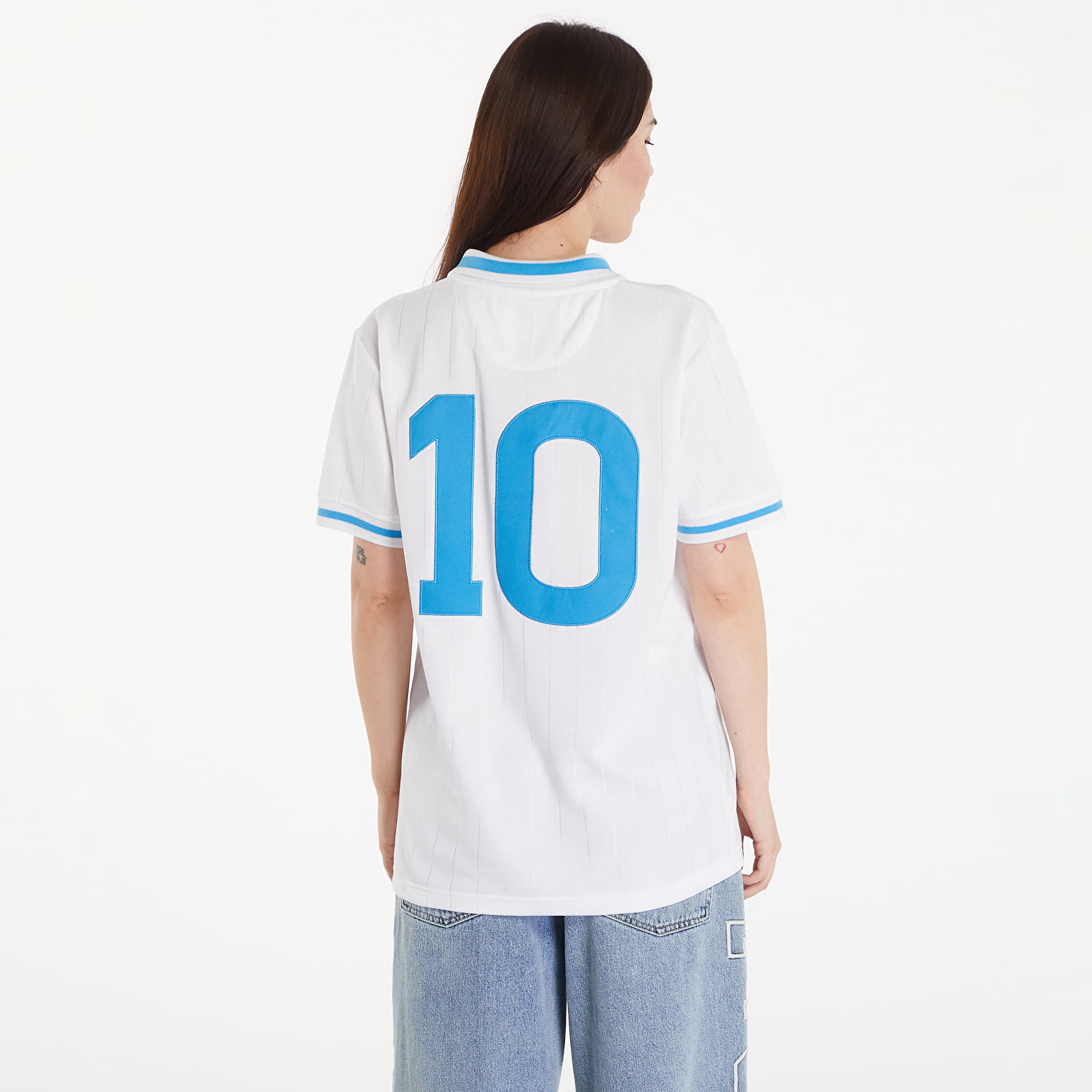 Dresy COPA x Maradona Napoli 1986-87 Away Retro Football Shirt UNISEX White