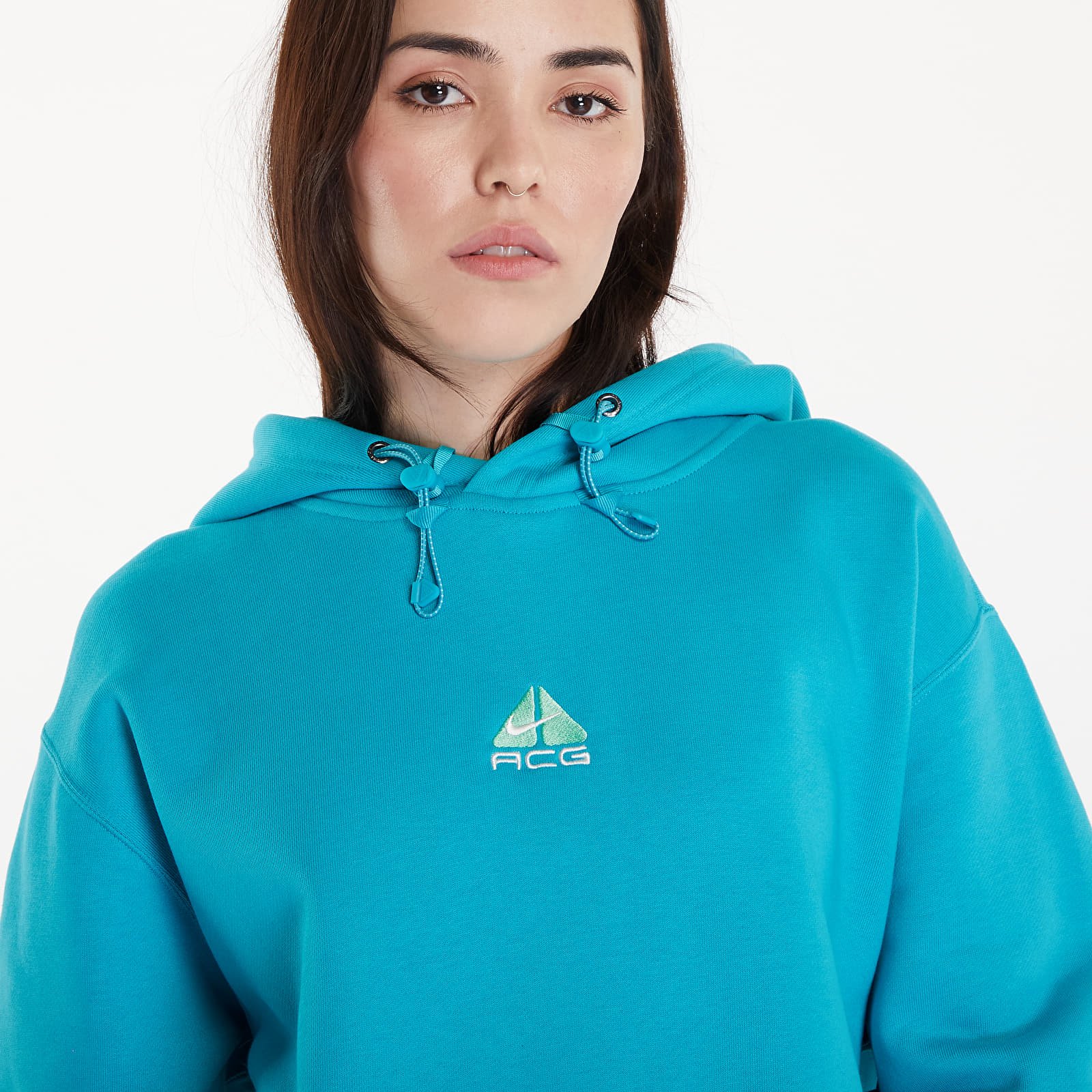 Sweatjacken und Sweatshirts Nike ACG Therma-FIT Fleece Pullover Hoodie UNISEX Dusty Cactus/ Summit White
