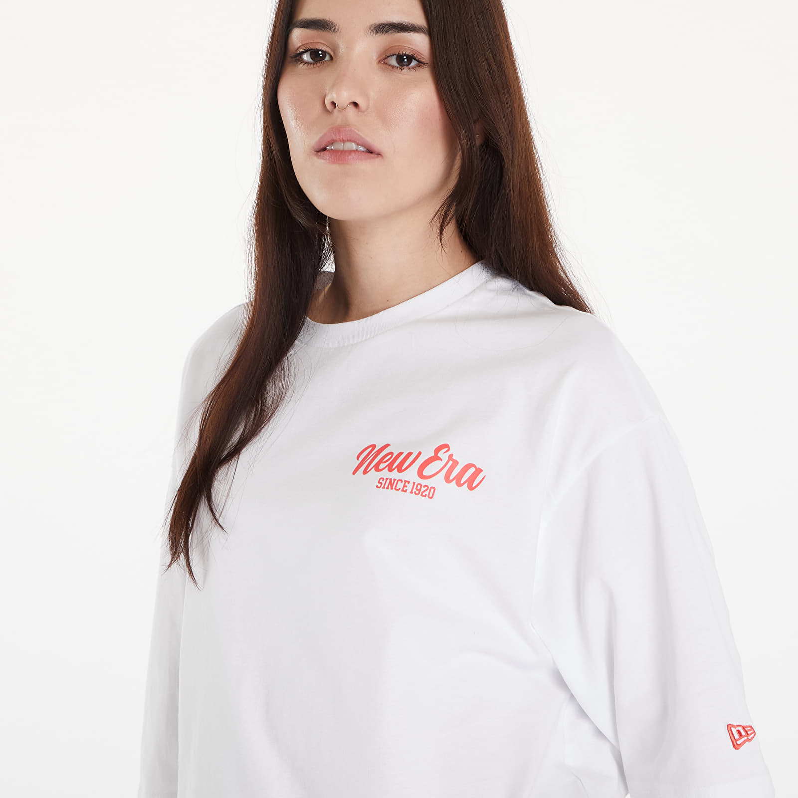 Trička New Era Cactus Graphic OS Tee UNISEX White/ Lvr