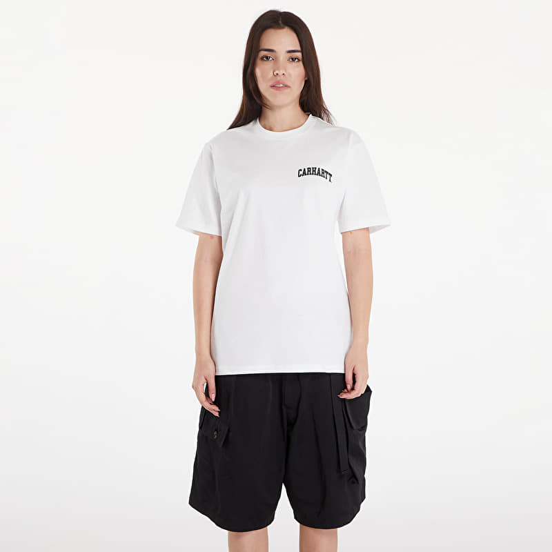 T-Shirt Carhartt WIP S/S University Script T-Shirt White/ Black