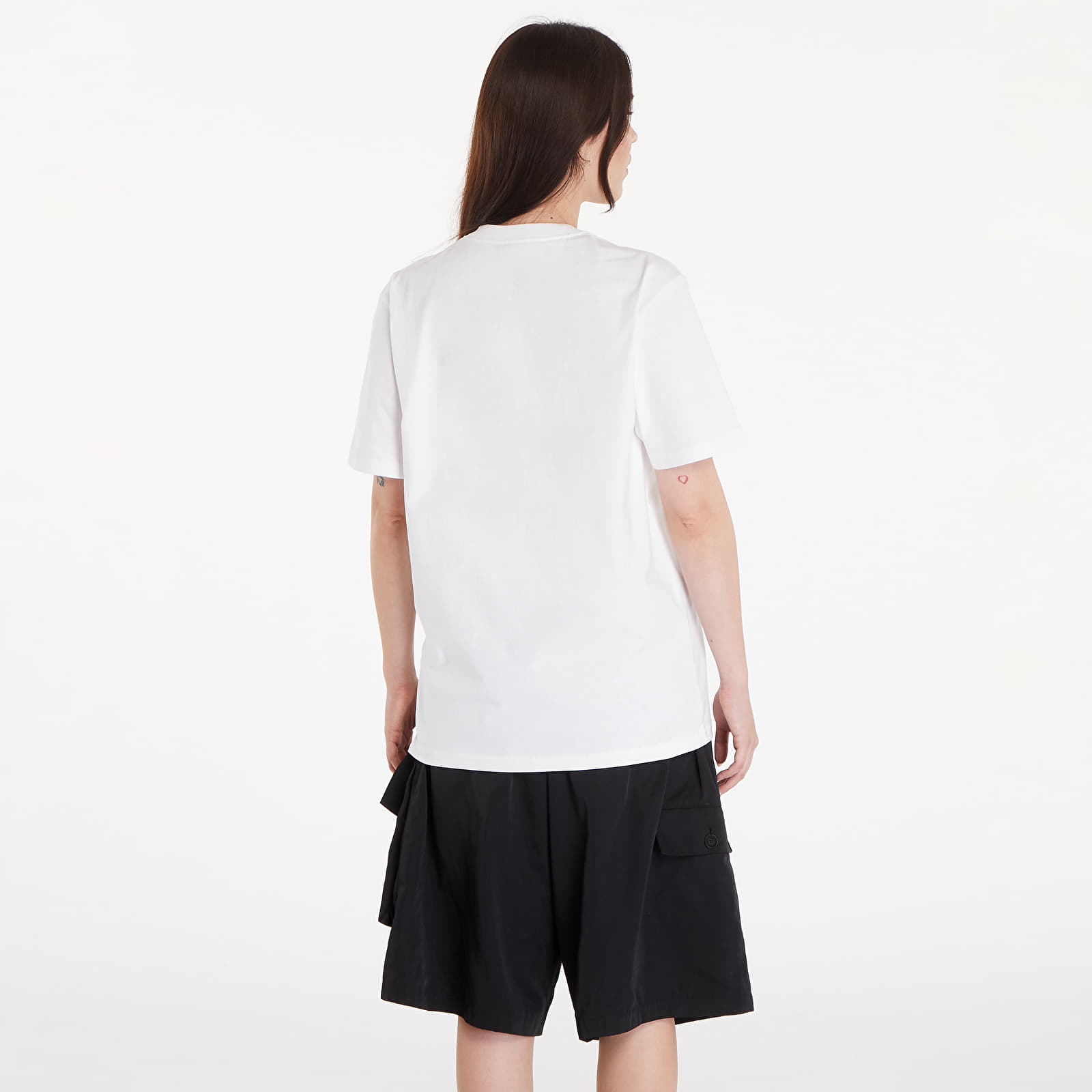 T-shirts Carhartt WIP S/S University Script T-Shirt White/ Black