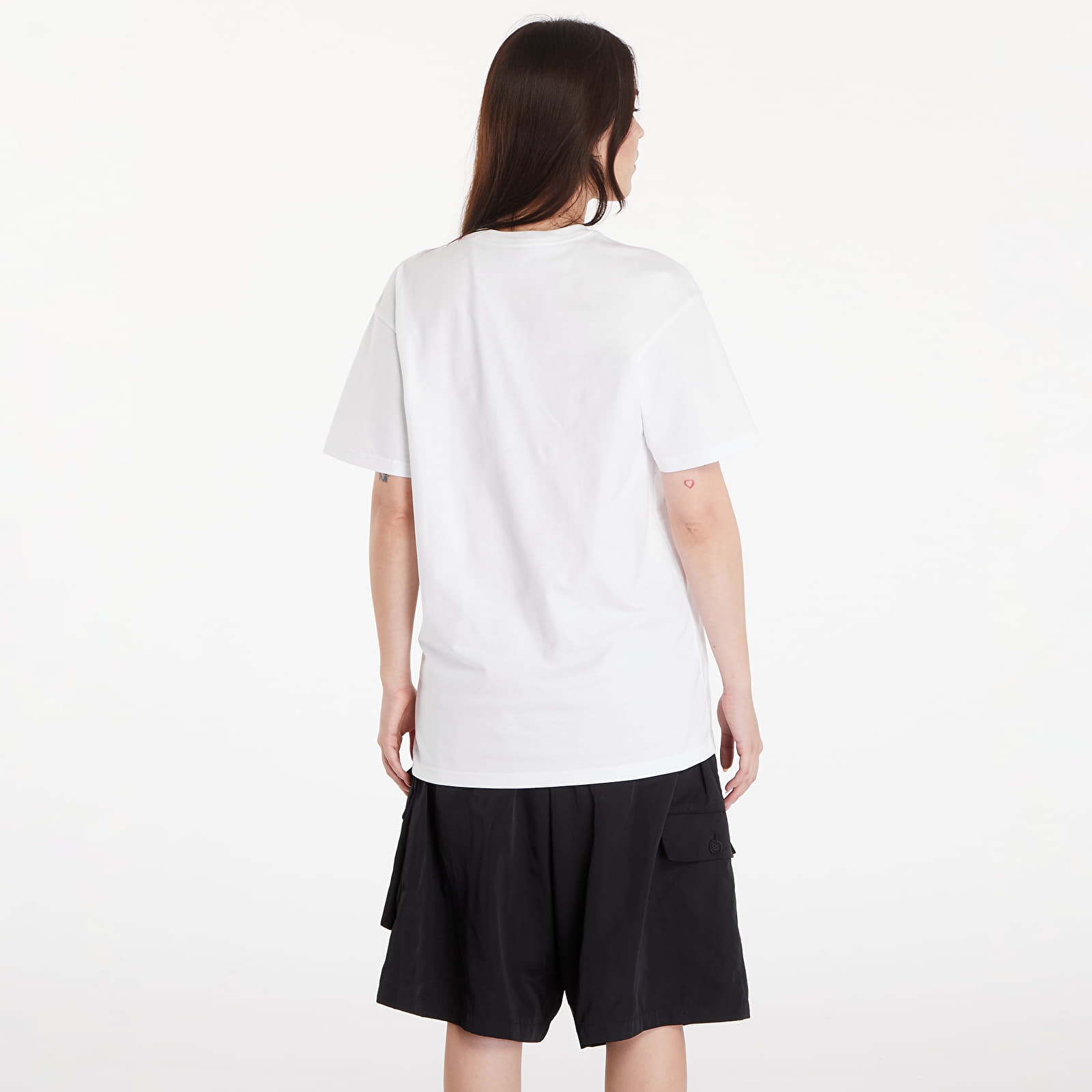 Pólók Carhartt WIP S/S Chase T-Shirt White/ Gold