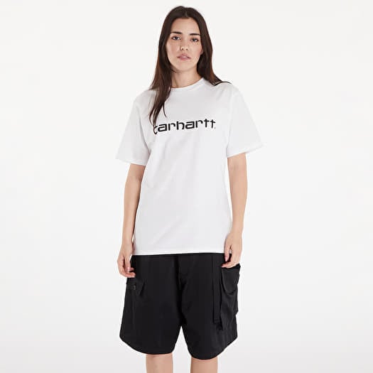 T-shirt Carhartt WIP S/S Script T-Shirt White/ Black