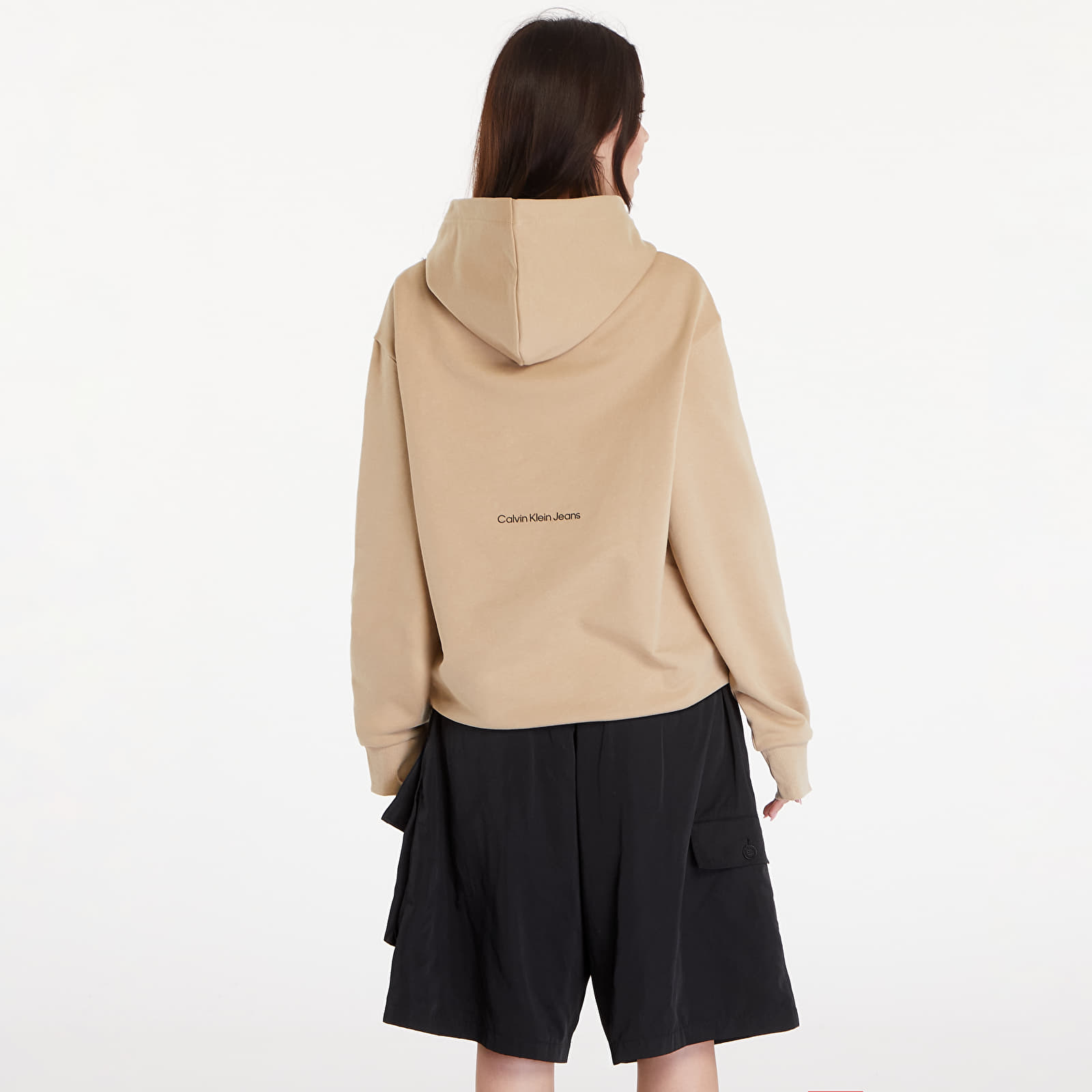 Hoodies and sweatshirts  Calvin Klein Jeans Serenity Multi Graphic Hoodie UNISEX Beige