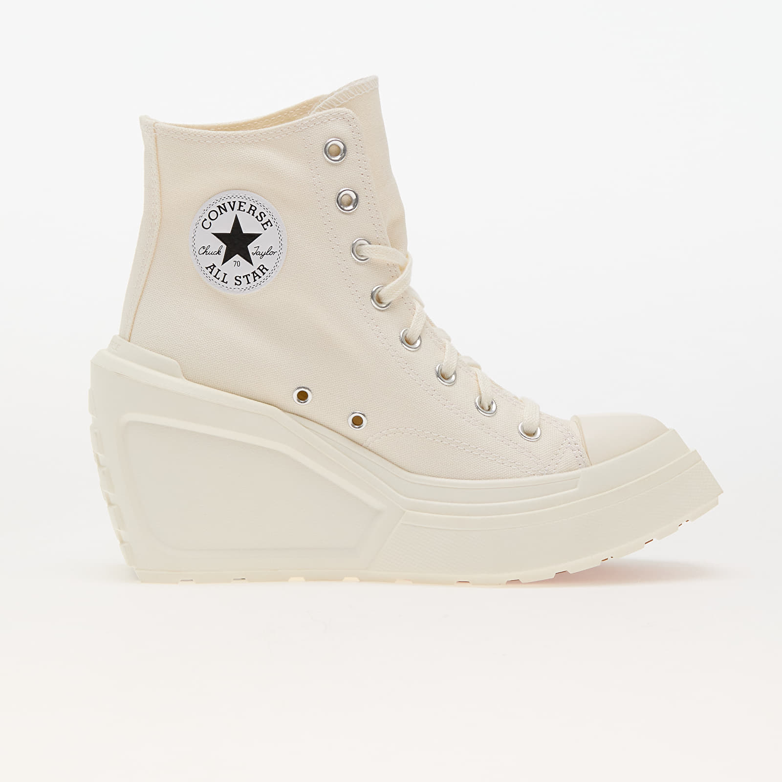 Frauen Converse Chuck 70 De Luxe Wedge Egret/ Black/ White