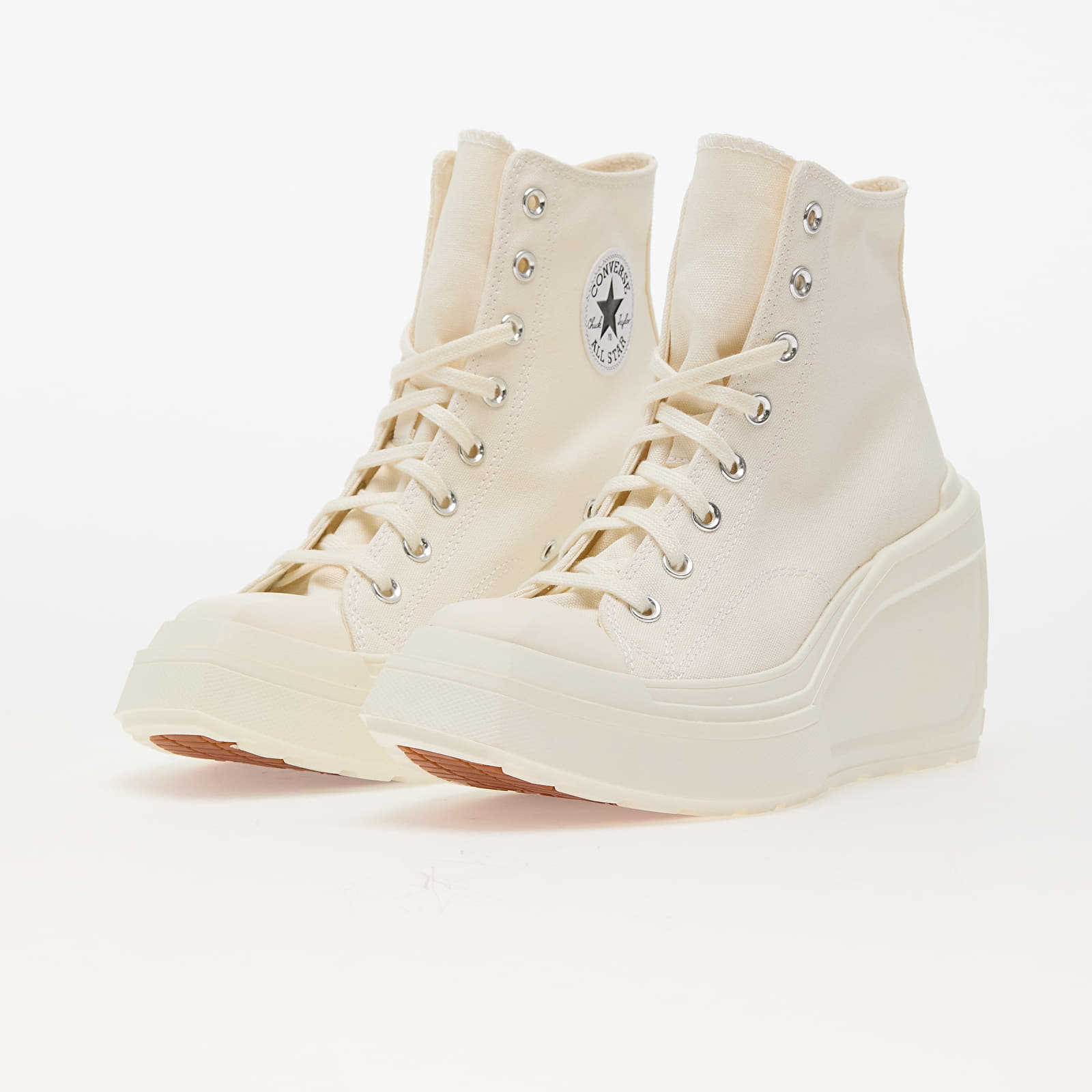 Frauen Converse Chuck 70 De Luxe Wedge Egret/ Black/ White