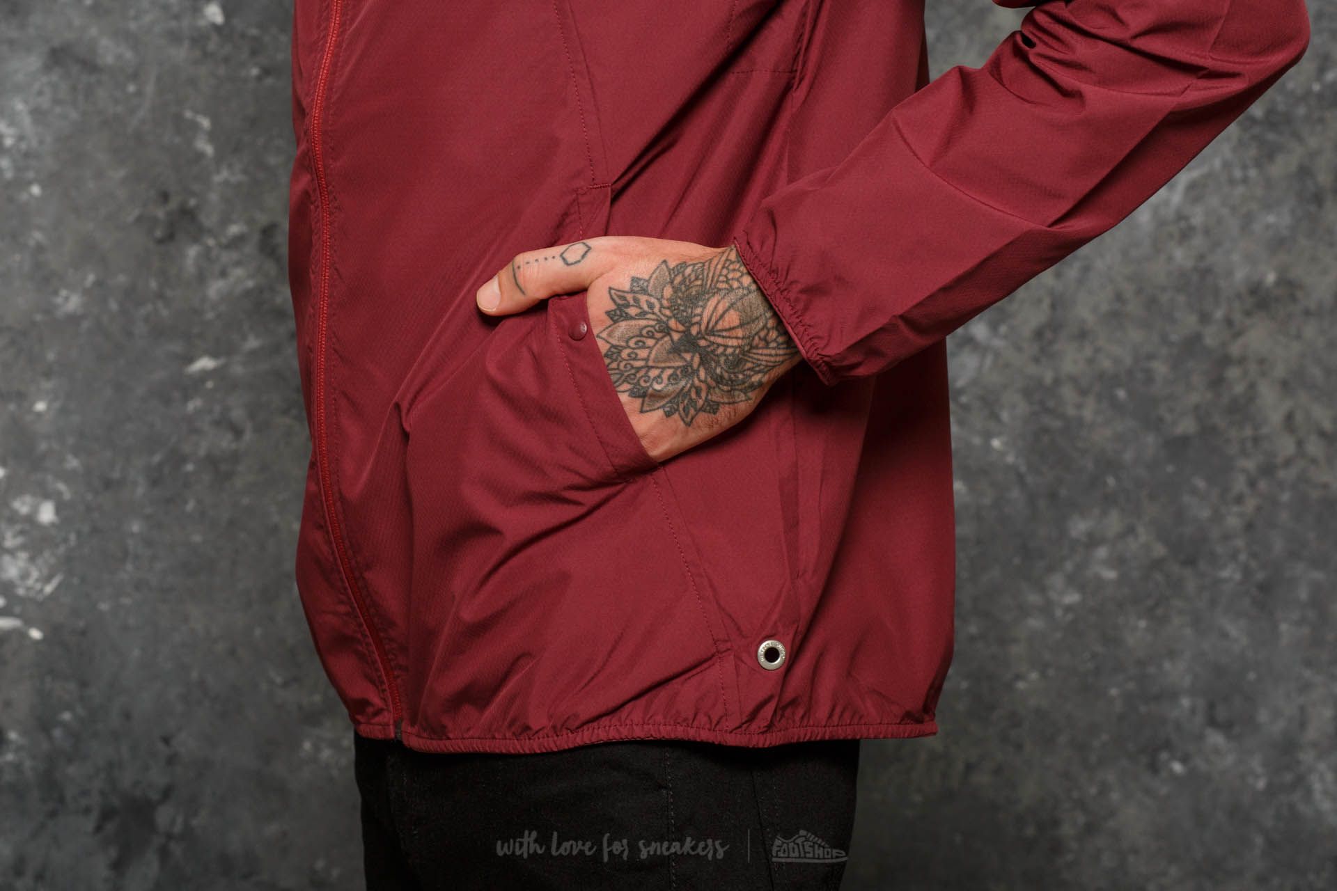 Jackets Herschel Supply Co. Voyage Wind Jacket Windsor Wine Footshop