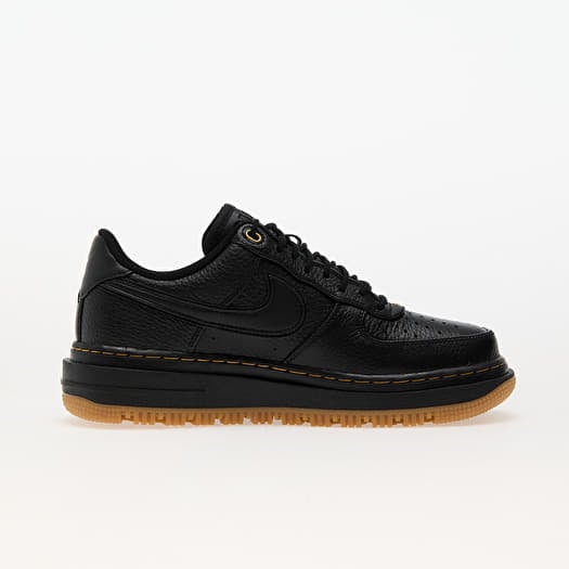 Men s shoes Nike Air Force 1 Luxe Black Black Bucktan Gum Yellow Footshop