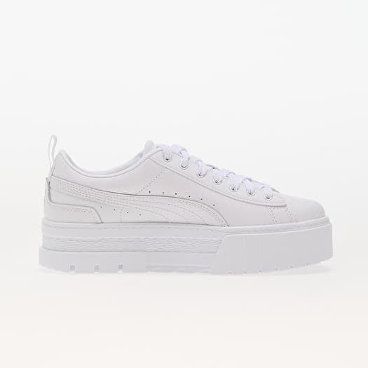 Puma White Mayze Classic Trainers