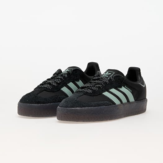Adidas Originals Sneakers SAMBAE Female Black Logo Print Size 5 5