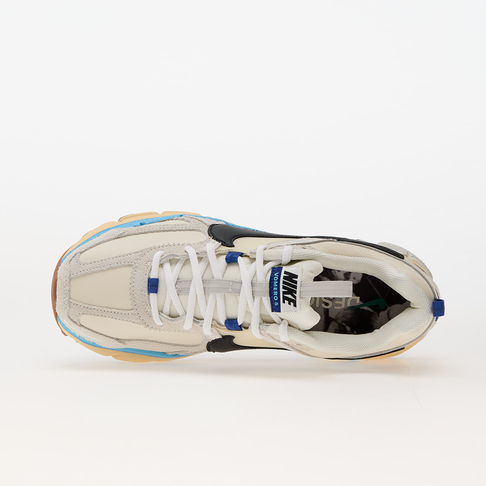 Women's shoes Nike W Zoom Vomero 5 Prm Pale Ivory/ Black-Light Bone-Pale Vanilla