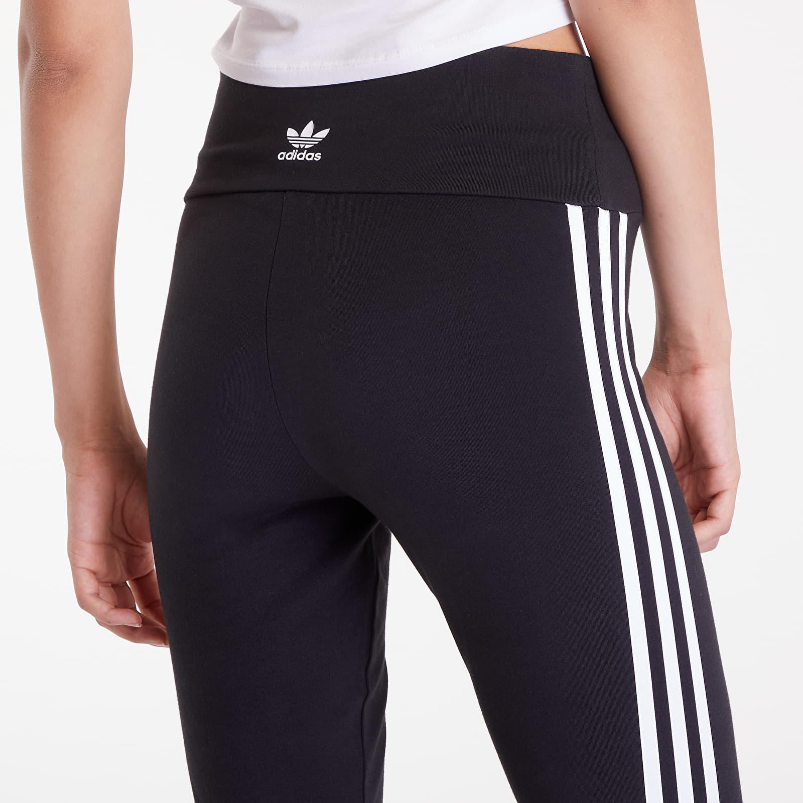 Women's leggings adidas 3-Stripes Leggings Black