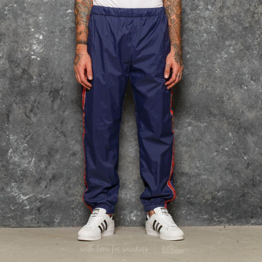 Navy nylon shop pants