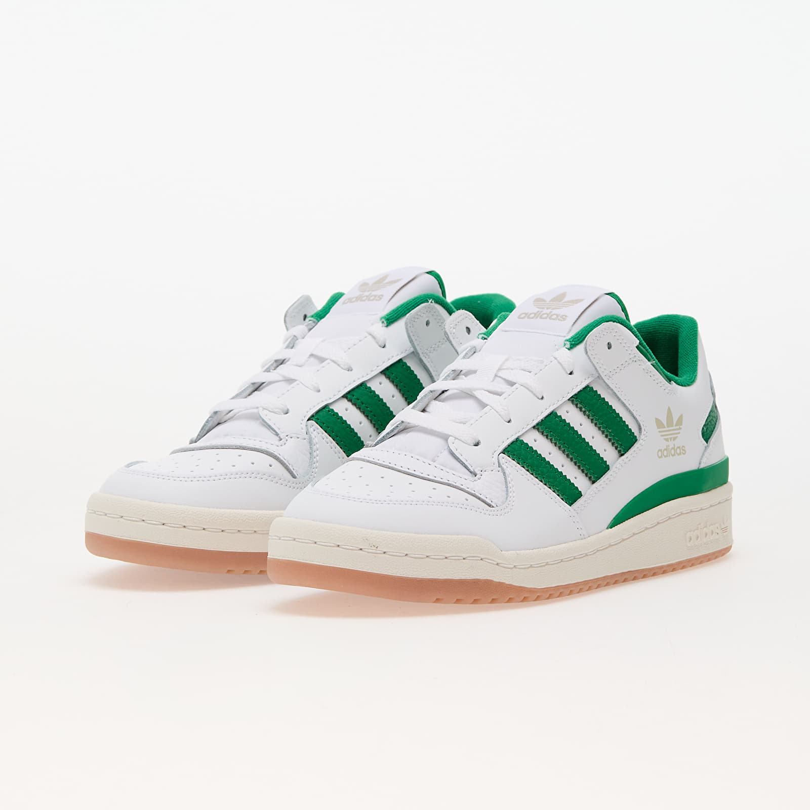 Men's shoes adidas Forum Low Cl Ftw White/ Green/ Cloud White