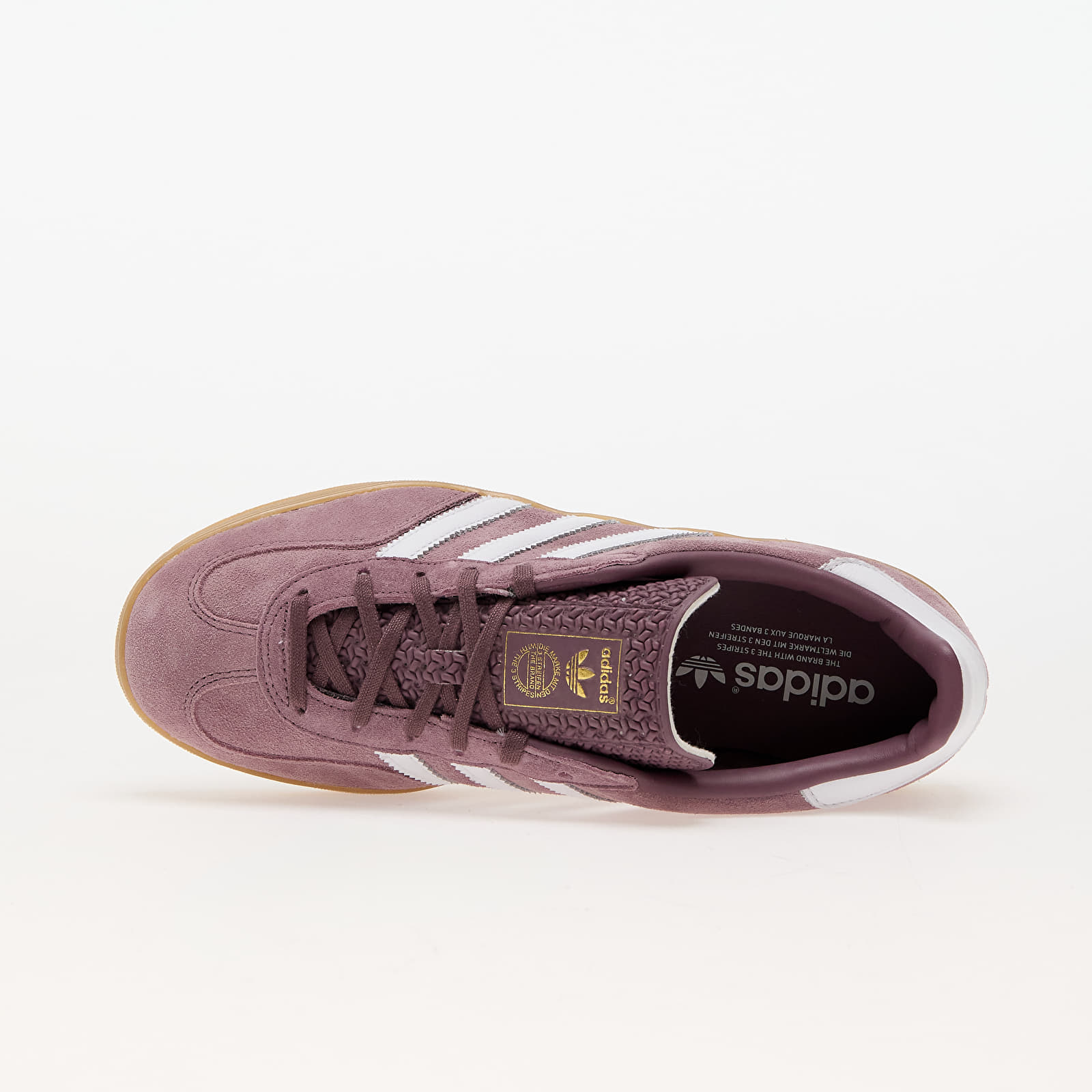Dámské tenisky a boty adidas Gazelle Indoor W Shadow Fig/ Cloud White/ Gum