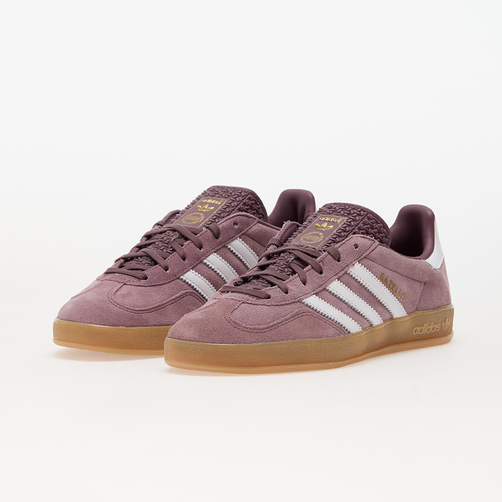 Damen Sneaker und Schuhe adidas Gazelle Indoor W Shadow Fig Cloud White Gum Footshop