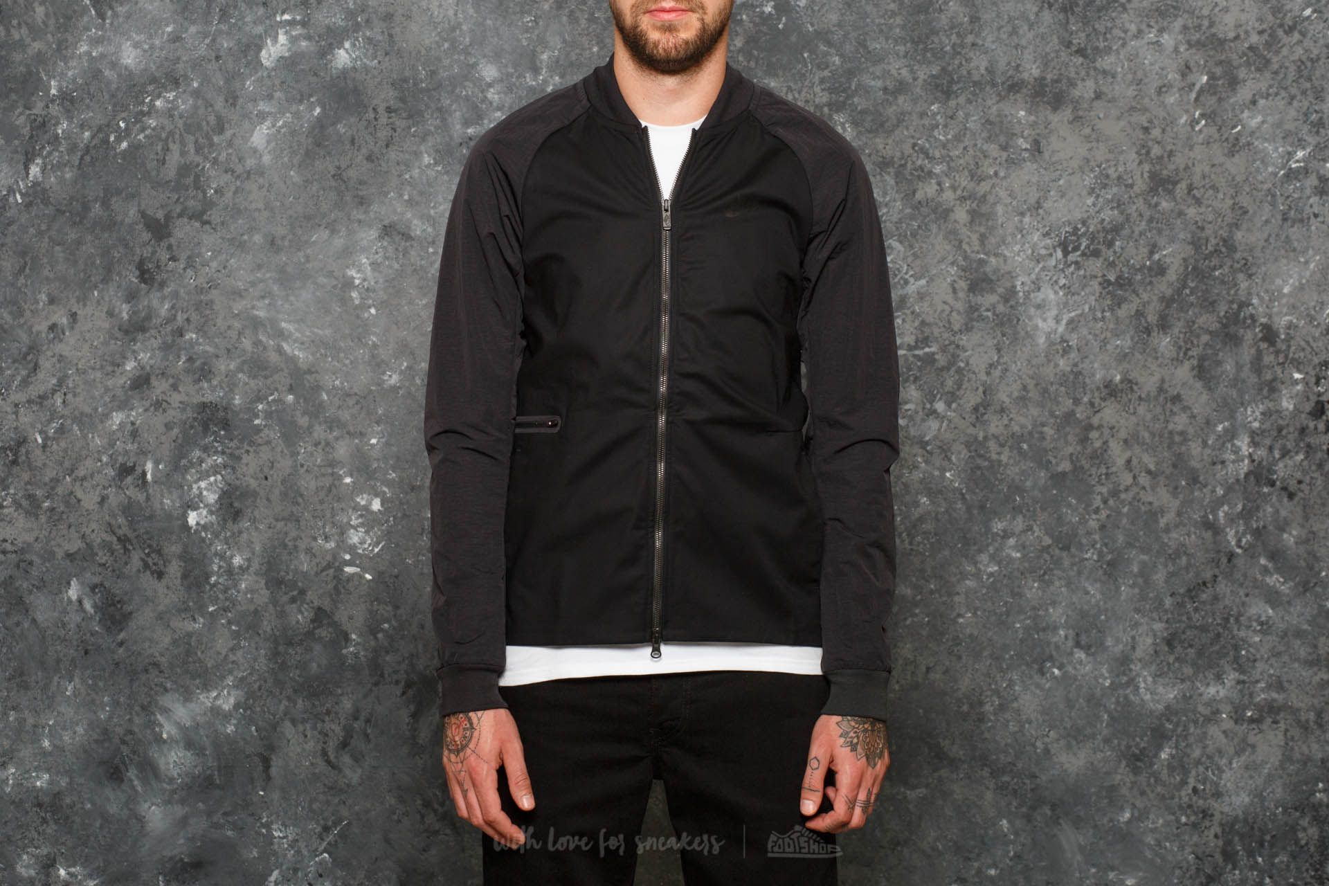 Dzsekik Nike Sportswear Varsity Jacket Black