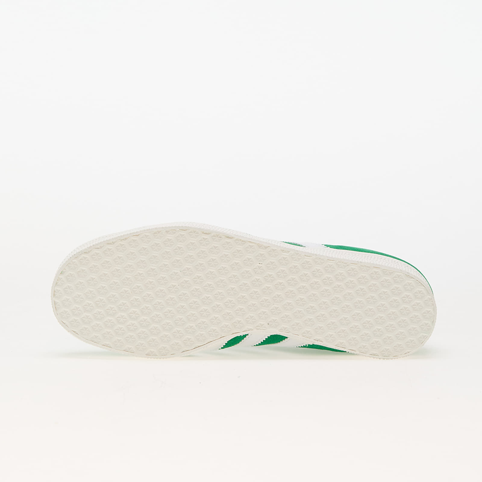 Adidas white leather green stripes sale