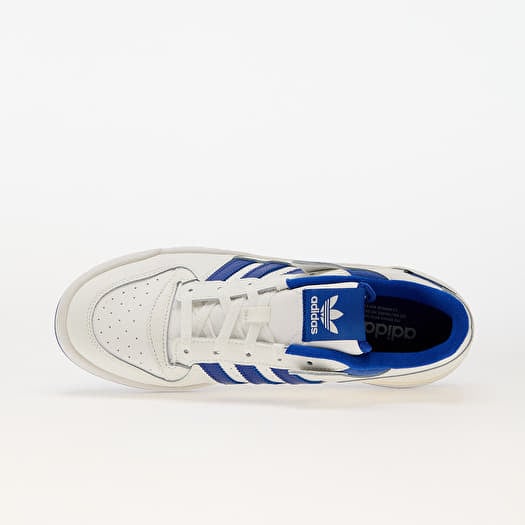 Adidas forum low chalk white/core blue-gum clearance