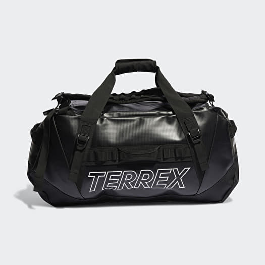 adidas Terrex RAIN.RDY Expedition Medium Duffel Bag 70 L Black/ White