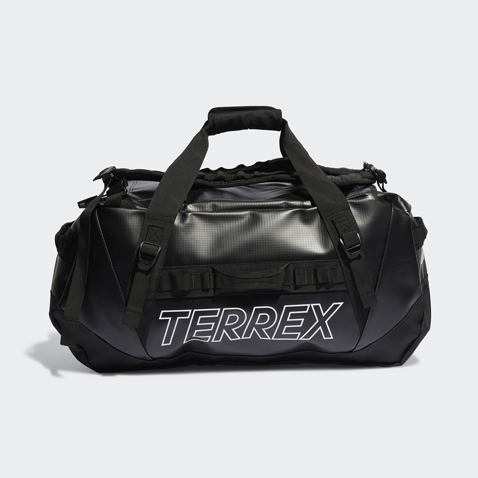 Duffle bag adidas Terrex RAIN.RDY Expedition Medium Duffel Bag 70 L Black/ White