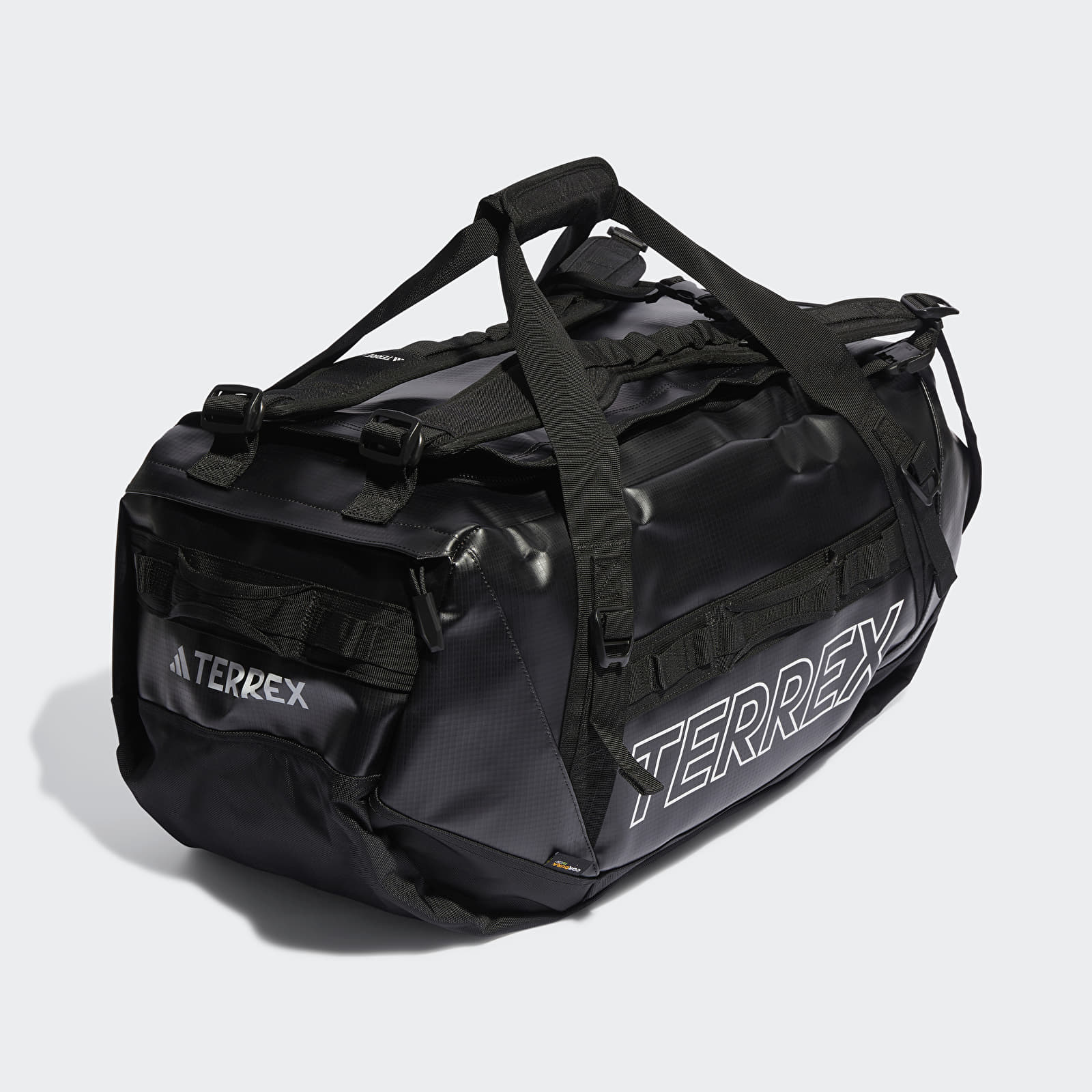 Duffle bag adidas Terrex RAIN.RDY Expedition Medium Duffel Bag 70 L Black/ White