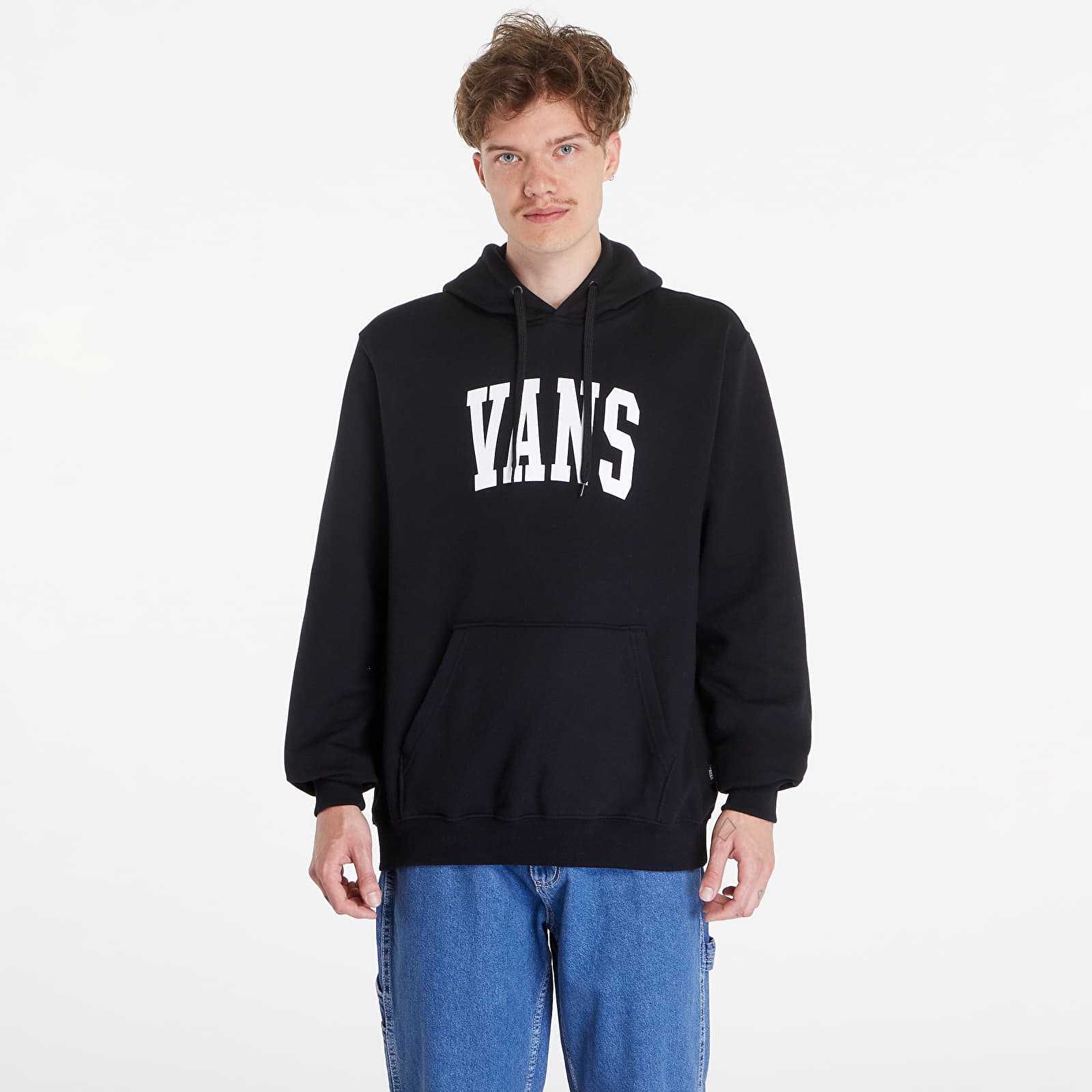 Hoodies für Männer Vans Arched Pullover Black